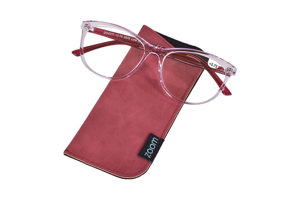 Gafas Para Lectura Zoom To Go Con Montura F +2.75 Colores Rosado Y Violeta