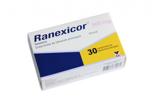 Ranexicor 500 mg Caja Con 30 Tabletas de Liberación Prolongada Rx Rx4