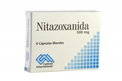 Nitazoxanida Colmed 500 mg Oral Caja Por 6 Unidades Rx