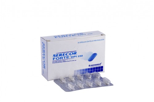 Serecor Forte 50/250 mcg Caja Con 30 Cápsulas Sin Inhalador Rx Rx1 Rx4