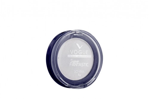 Sombra Individual Vogue Super Fantastic Blanco En Caja Con Estuche Por 4 G