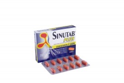 Analgésico Sinutab Plus Con 72 Tabletas Recubiertas