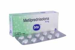 Metilprednisolona 16 mg Caja Con 10 Tabletas Rx Rx4