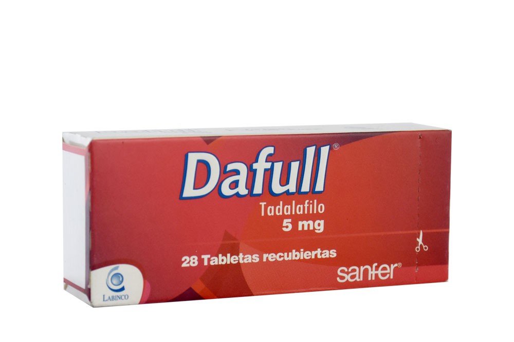 Dafull 5 mg Caja Con 28 Tabletas Rx Rx4