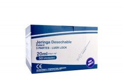Jeringa Begut 20 mL 3P Ag 21-1.1/2 Caja Con 50 Unidades