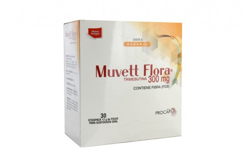 Muvett Flora Polvo Caja Con 30 Sobres Rx