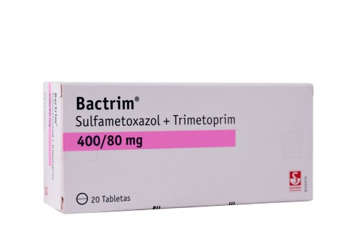 Bactrim 400-80 Mg Oral Caja Con 20 Tabletas Rx Rx2