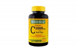 Vitamin C 1000 mg With Rose Hips Good´n Natural Frasco Con 100 Tabletas