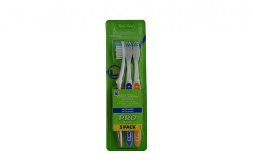 Cepillo Dental Oral-B Pro Empaque Con 3 Unidades