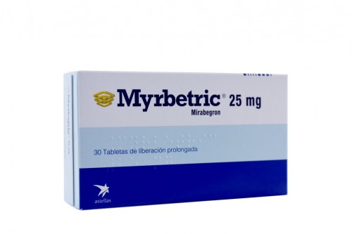 Myrbetric Lpr 25 Mg Oral Caja Con 30 Tabletas Rx Rx1