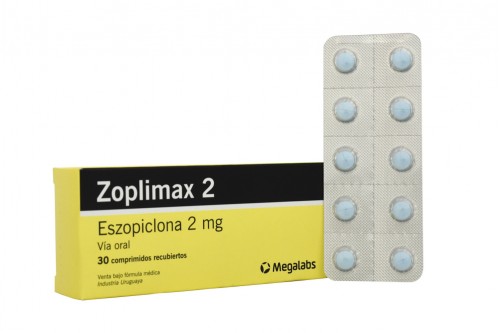 Zoplimax 2 mL Caja Con 30 Comprimidos Rx Rx1