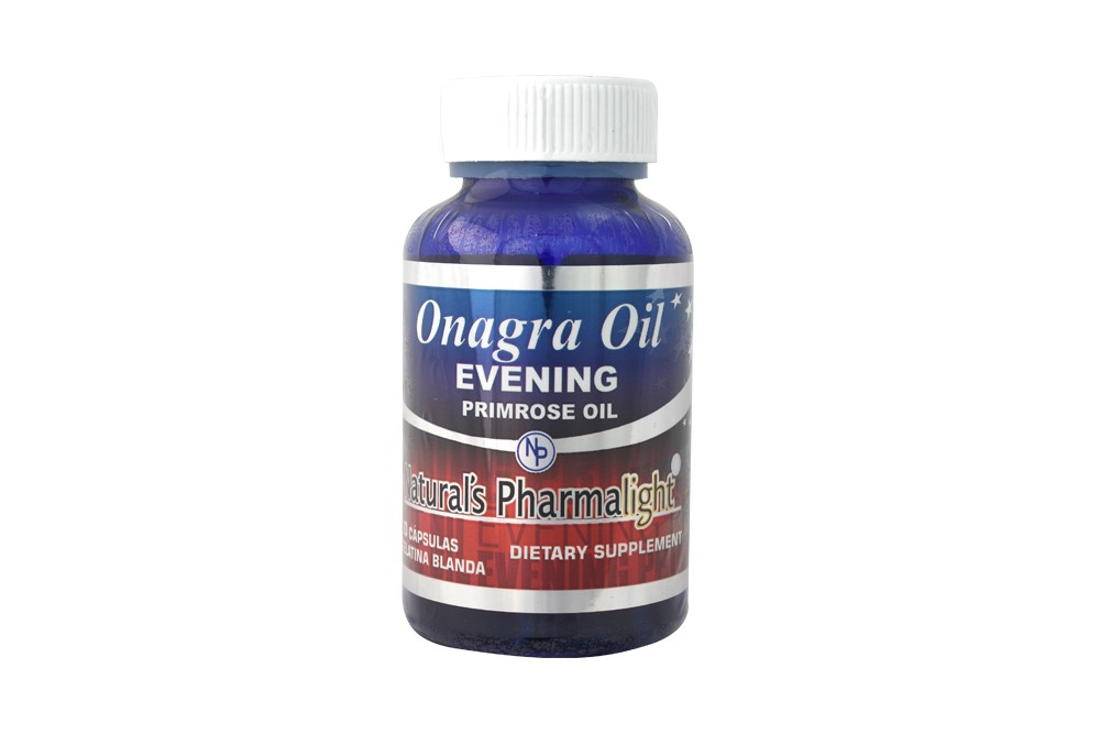 Onagra Oil Evening Primrose Oil Natural´S Pharmalight En Frasco Con 30 Tabletas.