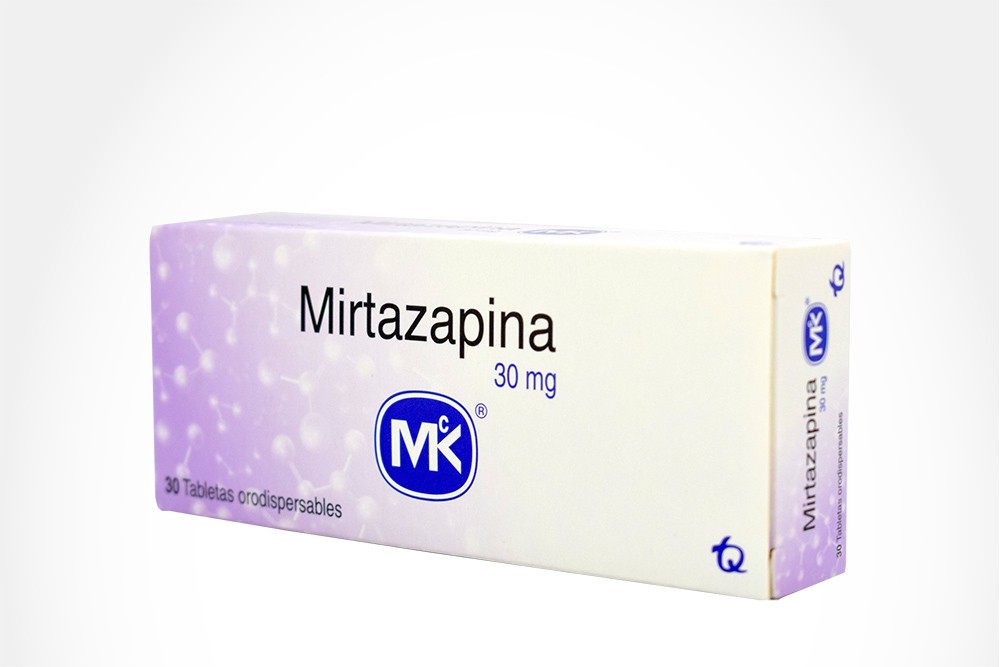 Mirtazapina 30 Mg Caja Con 30 Tabletas  1 Rx-Rx1