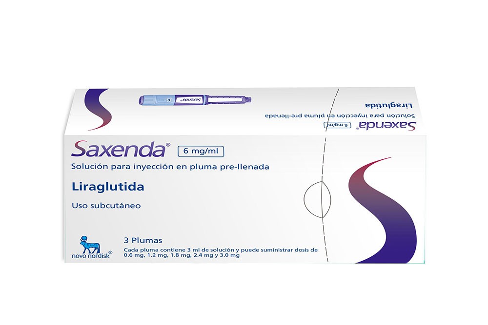 Saxenda 6 mg / mL Caja Con 3 Plumas Desechables Rx3 Rx1