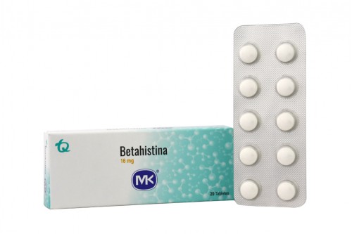 Betahistina 16 mg Caja De 20 Tabletas Rx Rx4