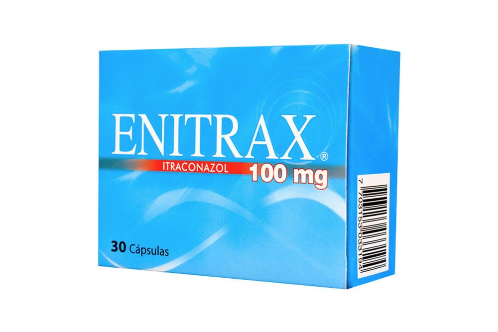 Enitrax 100 Mg Caja Con 30 Cápsulas Duras Rx Rx1