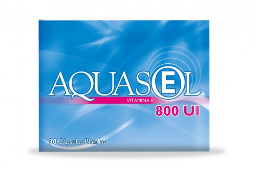 Aquasol-E 800 U.I En Caja Con 30 Cápsulas Blandas