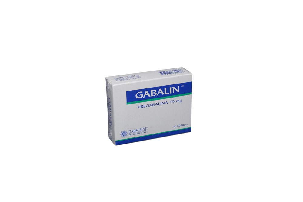 Gabalin 75 Mg Caja Con 30 Cápsulas Rx