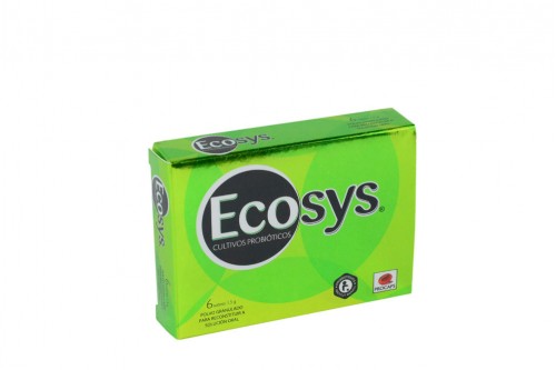 Ecosys Polvo 5 Cfu/G Oral Caja De 6 Sobres