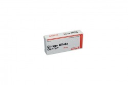 Ginkgo Biloba Genfar 40 Mg Oral Caja De 20 Tabletas