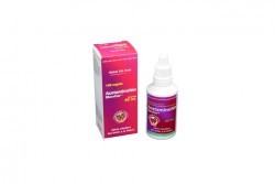 Acetaminofen Genfar Solución 100 Mg/mL Oral Frasco De 30 mL