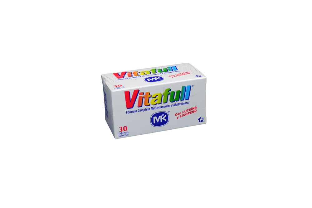 Vitafull Oral Frasco De 30 Tableta Con Luteína