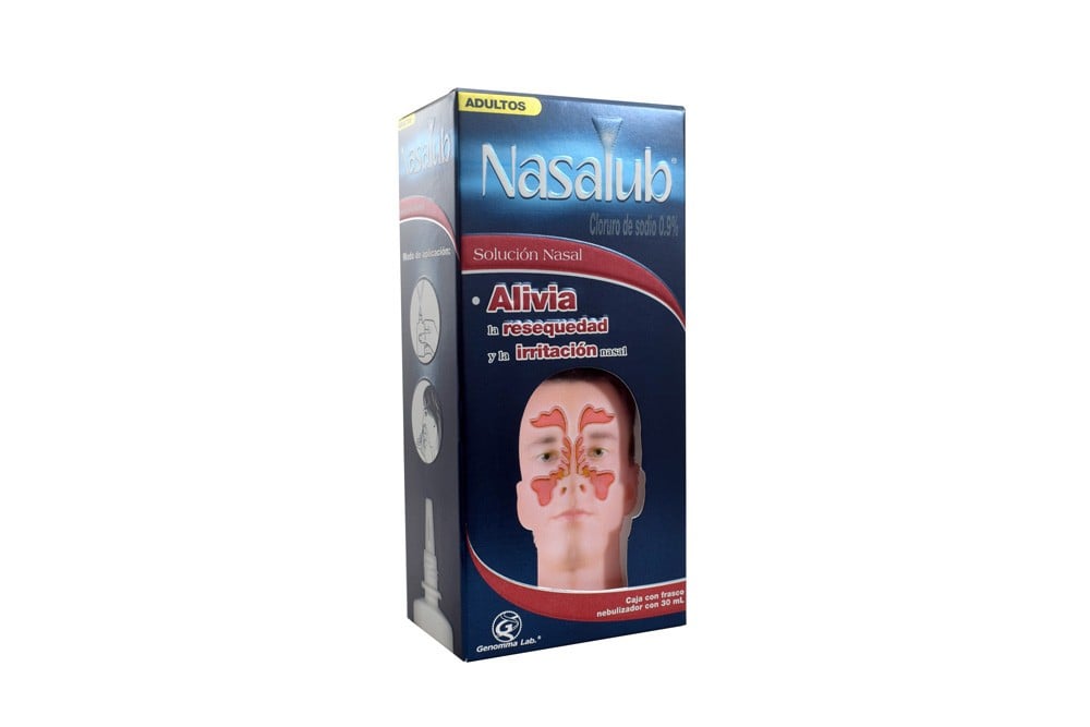 Nasalub 0,9 g/100 mL Solución Nasal Adultos Atomizador De 30 mL