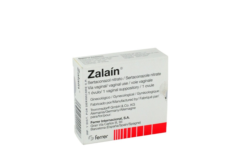 Zalain Ovulos 300Mg Vaginal Caja Con 1 Unidad