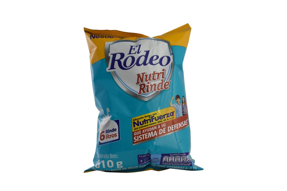 El Rodeo Nutririnde Alimento Lácteo En Polvo Bolsa Con 810 g