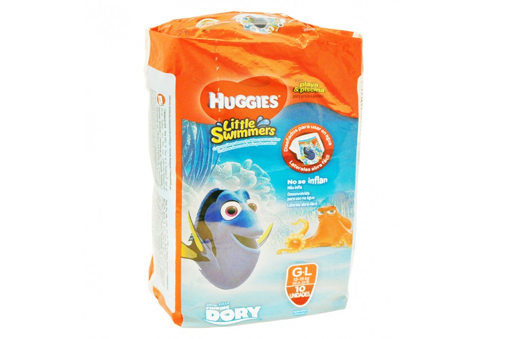 Huggies Little Swimmers Con 10 unidades