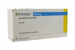 Entresto 100 mg Caja Con 60 Comprimidos Recubiertos Rx Rx4