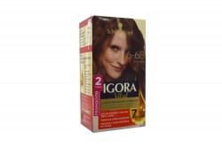 Tinte Igora Vital Tono 6-68 Chocolate Caja Con 1 Kit