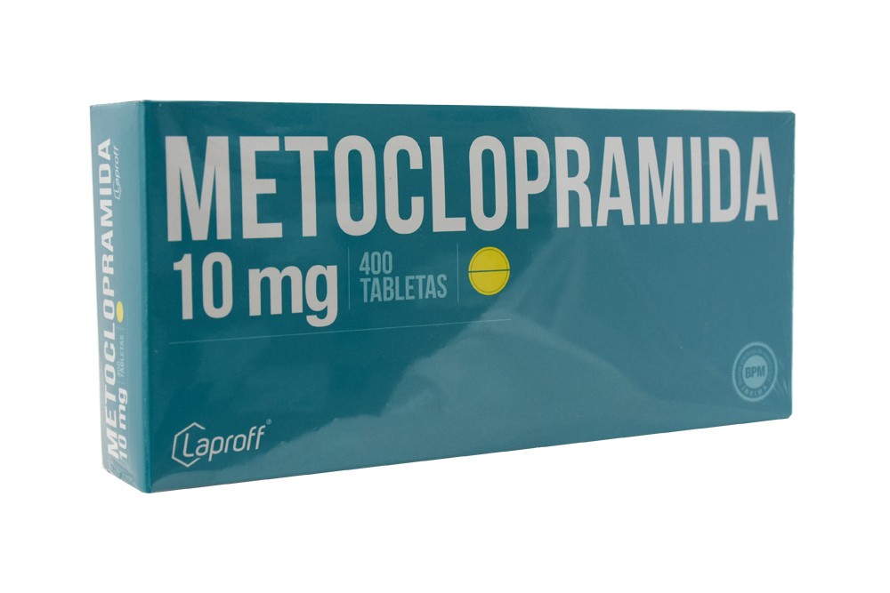 Metoclopramida 10 mg Caja Con 400 Tabletas Rx