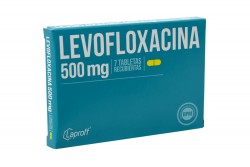 Levofloxacina 500 Mg Caja Con 7 Tabletas Rx2