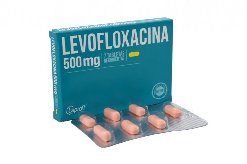 LevoFLOXACINO 500 Mg Caja Con 7 Tabletas Rx Rx2