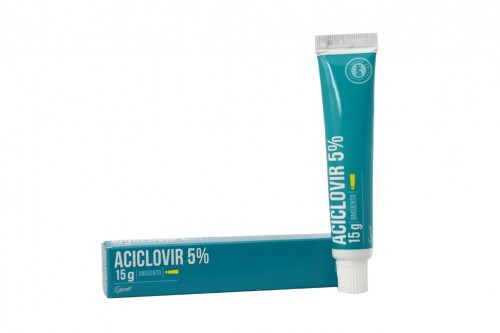 Aciclovir 5% Caja Con Tubo De 15 Gramos Unguento Laproff