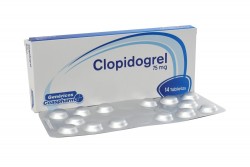 Clopidogrel 75 mg Caja Con 14 Tabletas Rx Rx1