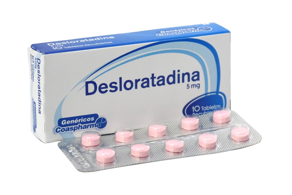 DesLoRAtadina 5 Mg En Caja Por 10 Tabletas
