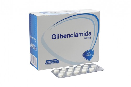 Glibenclamida 5 Mg En Caja Con 330 Tabletas Rx Rx4
