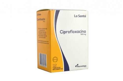 Ciprofloxacino 500 Mg Caja Con 112 Tabletas Last Rx Rx2