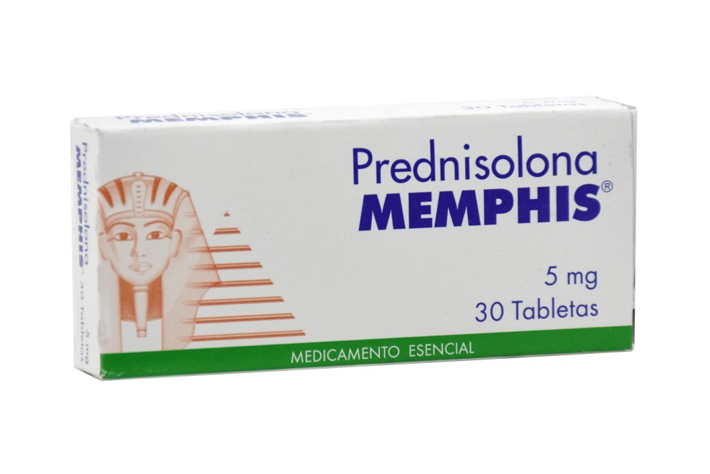 PrednisoLOna 5 mg Caja Con 30 Tabletas Rx