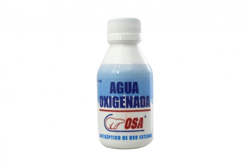 Agua Oxigenada Osa Caja Con Frasco De 120 mL Rx