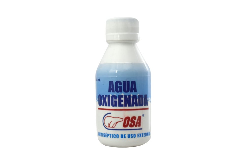 Agua Oxigenada Osa Caja Con Frasco De 120 mL