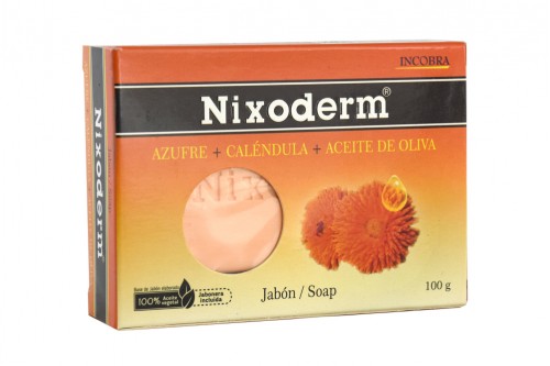 Jabón Nixoderm Caléndula Barra Con 100 g