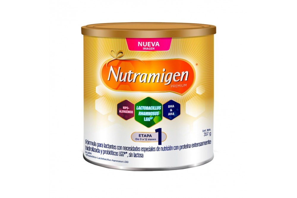 Alimento Nutramigen Premium En Lata Con 357 Gr