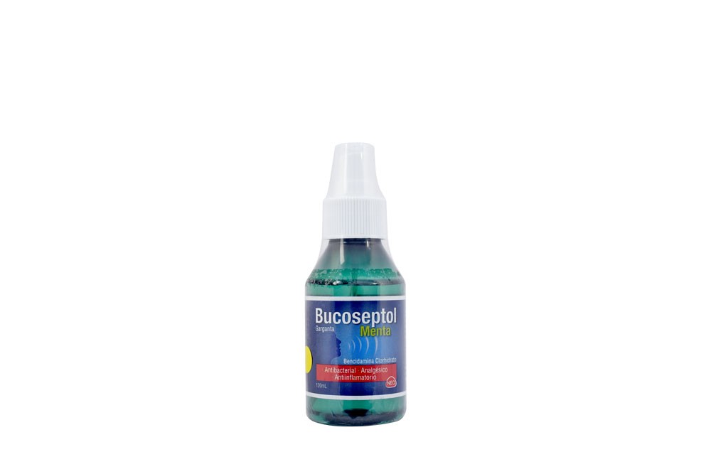 Bucoseptol Solución Bucal Menta Spray Con 120 mL