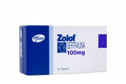 Zolof 100 mg Caja Con 30 Tabletas Rx