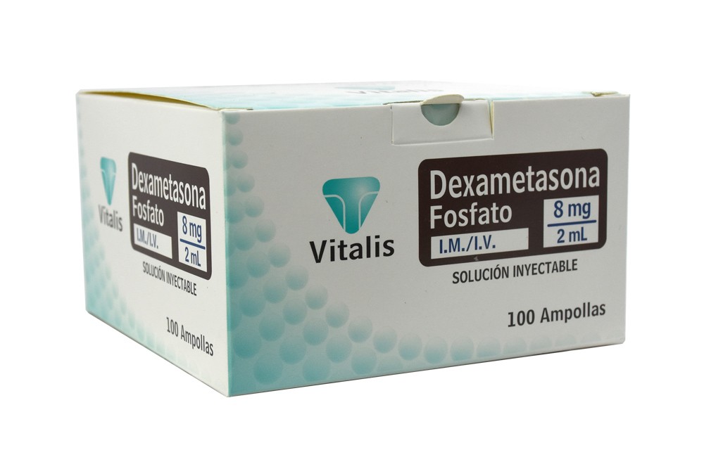 DexametaSONA 8 Mg En Caja Por 100 Ampollas Rx Rx4