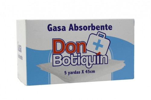 Gasa Tejida Don Botiquín Con 5 Yd X 45 Cm En Empaque Por Unidad Col