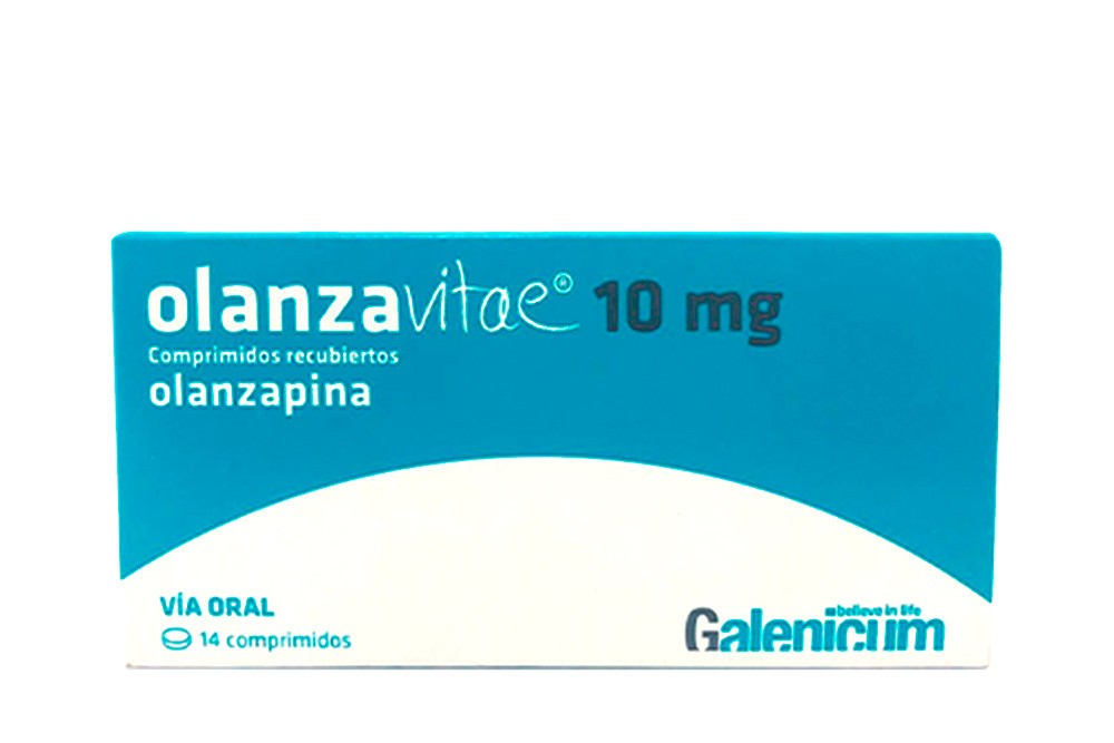 Olanzavitae 10 mg Caja Con 14 Comprimidos Recubiertos Rx Rx4